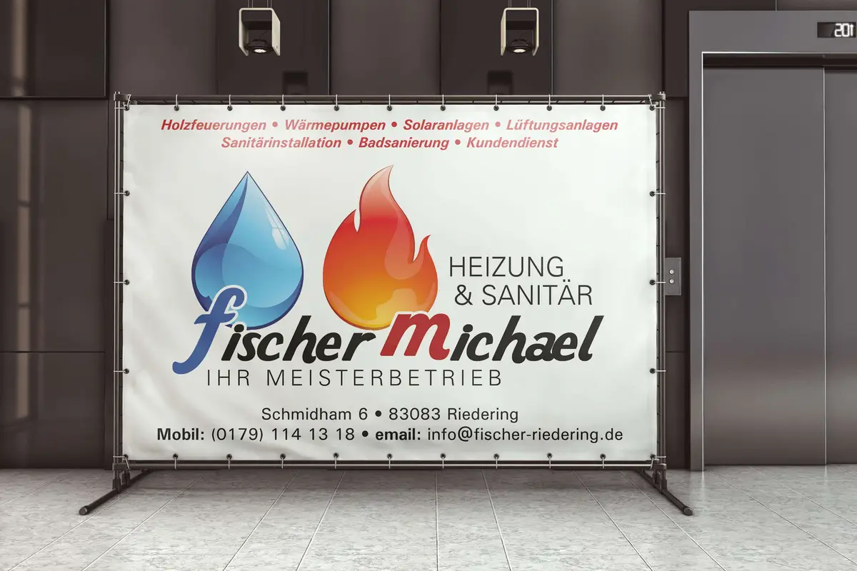 Fischer Michael Heizung & Sanitär Banner - modal